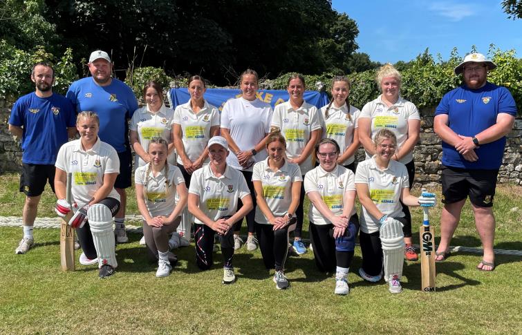 Pembroke Dock Ladies celebrate